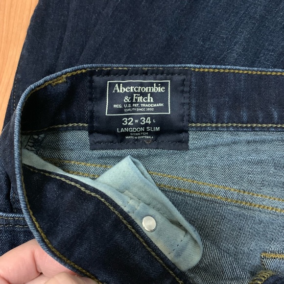 Men’s Abercrombie & Fitch Langdon Jeans -2 pairs - Picture 1 of 3